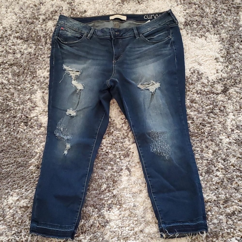 Slink Jeans Curvy Ankle Jeans